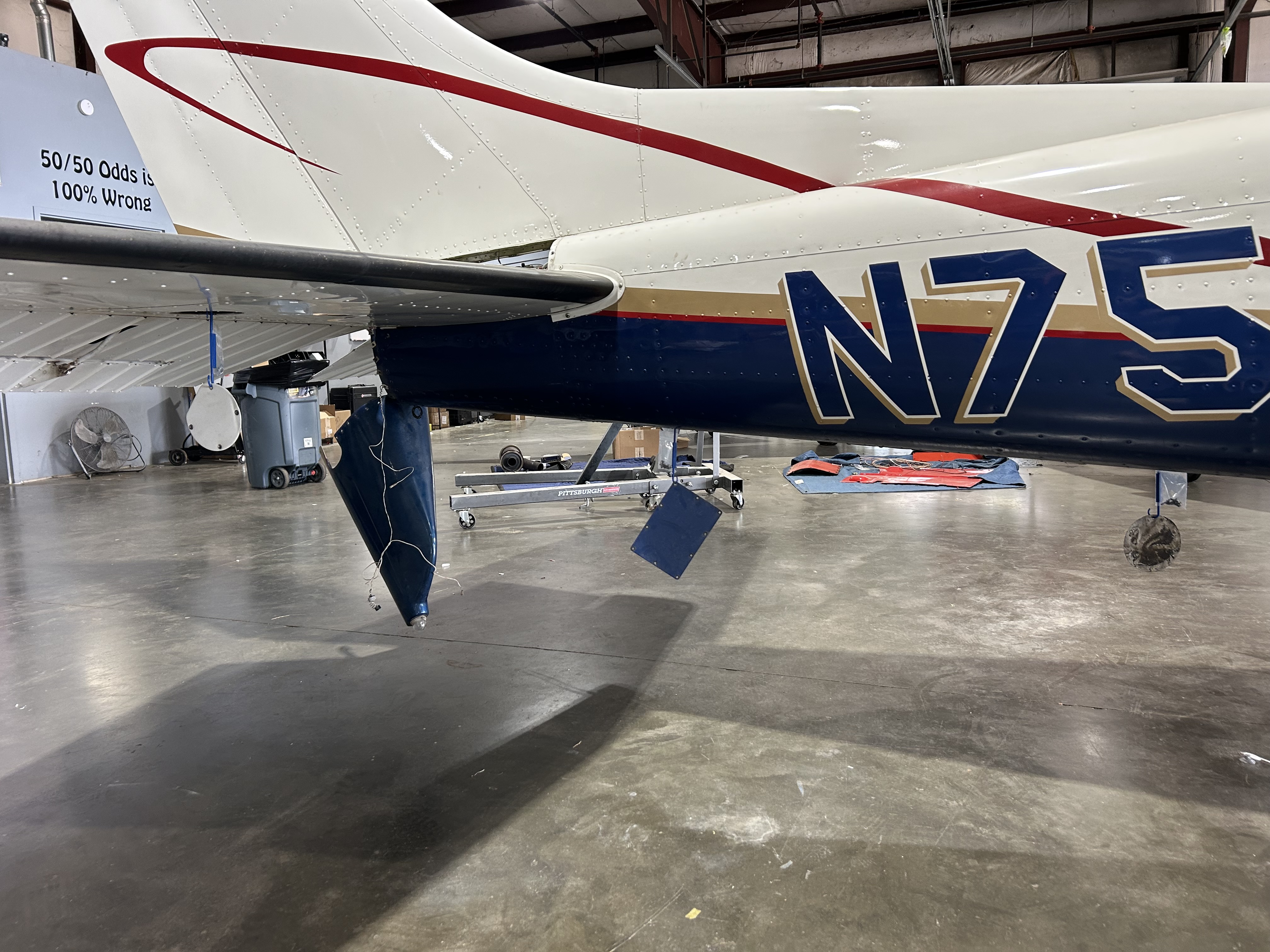 Hangar Bag in hangar environment